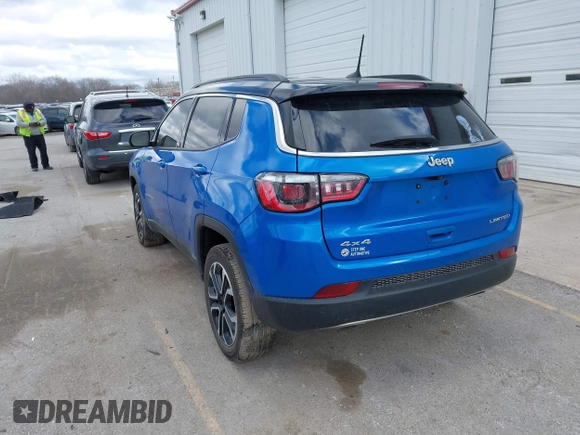 2023 Jeep Compass Limited with VIN 3C4NJDCN9PT519336, listed as a IAAI auction lot 41978460 with 35,272 mi miles and . Bid and sale history available at DreamBid. Image 3.