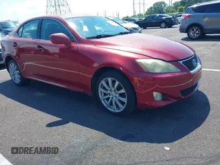 2008 Lexus IS 250 with VIN JTHCK262185027555, listed as a IAAI auction lot 42632219 with 187,407 mi miles and . Bid and sale history available at DreamBid. Image 1.