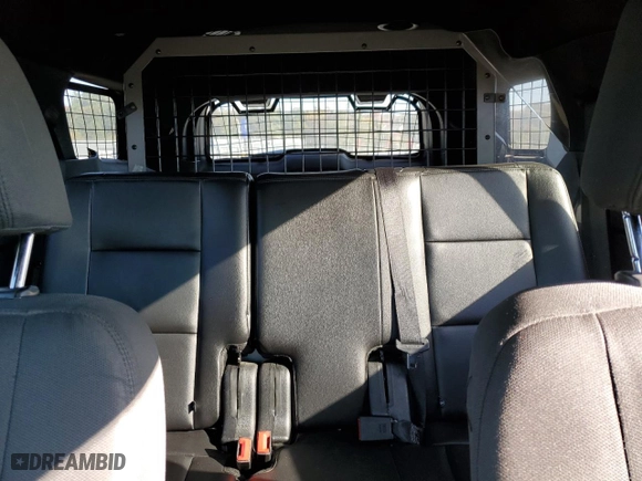 2017 Ford Police Interceptor Utility with VIN 1FM5K8AT3HGA77239, listed as a Copart auction lot 72753094 with 98,784 mi miles and Clean Title. Bid and sale history available at carsss.com. Image 10.