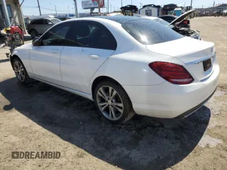2015 Mercedes-Benz C 300 Luxury with VIN 55SWF4KB6FU022379, listed as a Copart auction lot 49899215 with 107,168 mi miles and Salvage Title. Bid and sale history available at DreamBid. Image 2.