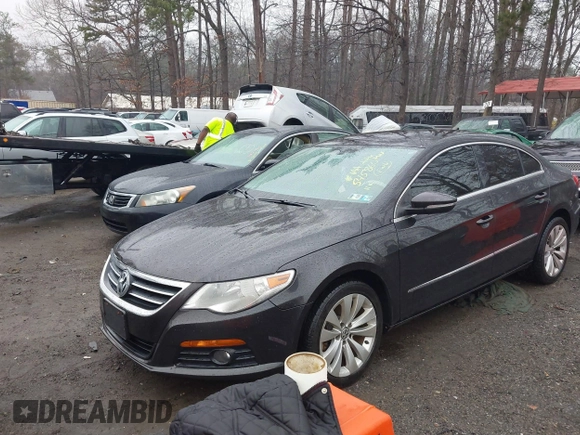 2010 Volkswagen CC Sport with VIN WVWMP7AN5AE545860, listed as a IAAI auction lot 41552692 with Not Provided miles and . Bid and sale history available at DreamBid. Image 2.