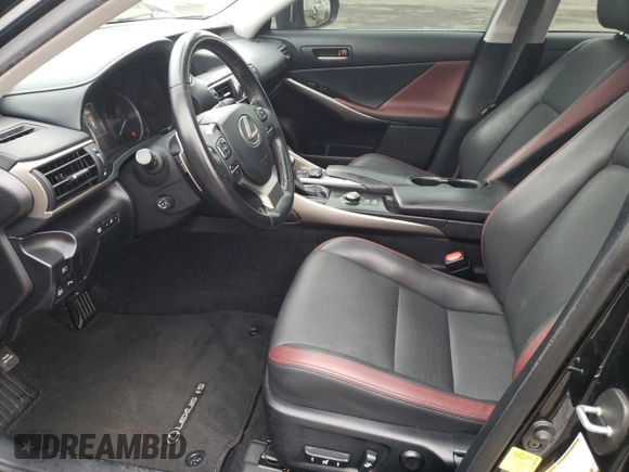 2018 Lexus IS with VIN JTHBA1D2XJ5073905, listed as a Copart auction lot 45915575 with 73,075 mi miles and Salvage Title. Bid and sale history available at carsss.com. Image 7.