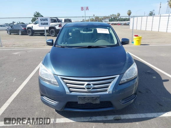 2014 Nissan Sentra S with VIN 3N1AB7APXEY242829, listed as a IAAI auction lot 42161249 with 164,001 mi miles and . Bid and sale history available at DreamBid. Image 12.