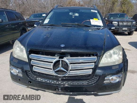 2008 Mercedes-Benz GL-Class 5.5L with VIN 4JGBF86E18A325735, listed as a IAAI auction lot 41580522 with 214,164 mi miles. Bid and sale history available at carsss.com. Image 6.
