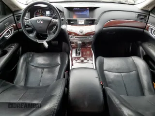 2015 Infiniti Q70 with VIN JN1BY1APXFM541211, listed as a Copart auction lot 55721515 with 134,025 mi miles and Non repairable. Bid and sale history available at DreamBid. Image 8.
