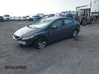 2013 Honda Civic LX z VIN 2HGFB2F57DH594625, wystawiony jako IAAI lot #41792282 z przebiegiem 98 660 mil mil oraz . Historia ofert i sprzedaży dostępna na DreamBid. Obrazek 2.