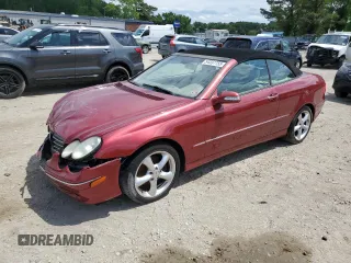 2005 Mercedes-Benz CLK 320 z VIN WDBTK65G45T045964, wystawiony jako Copart lot #54337755 z przebiegiem 53 154 mil mil oraz Czysty tytuł • Clean title. Historia ofert i sprzedaży dostępna na DreamBid. Obrazek 1.