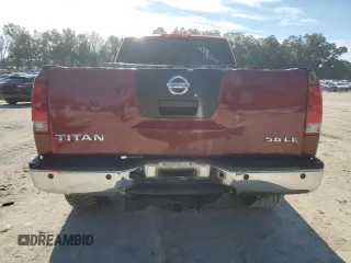 2004 Nissan Titan SE with VIN 1N6AA06A74N508277, listed as a Copart auction lot 87801695 with 124,137 mi miles and Clean Title. Bid and sale history available at carsss.com. Image 6.