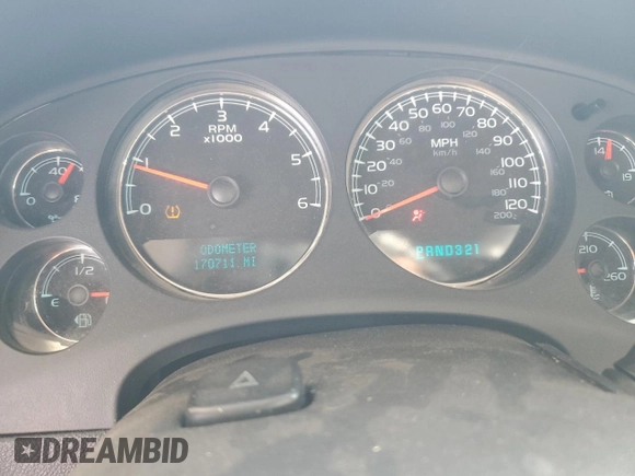 2008 Chevrolet Suburban Commercial with VIN 1GNFC16008R102380, listed as a Copart auction lot 74749604 with 170,711 mi miles and Salvage Title. Bid and sale history available at carsss.com. Image 9.