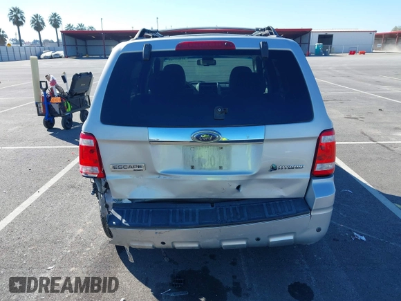 2009 Ford Escape Hybrid with VIN 1FMCU59349KA94375, listed as a IAAI auction lot 41865743 with 127,538 mi miles and . Bid and sale history available at DreamBid. Image 16.