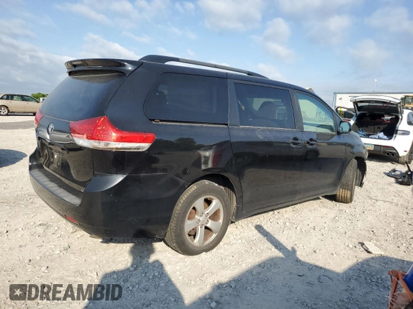 2014 Toyota Sienna LE AAS with VIN 5TDKK3DC6ES490361, listed as a Copart auction lot 54257635 with 164,380 mi miles and Salvage Title. Bid and sale history available at DreamBid. Image 3.