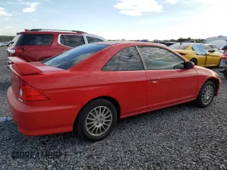 2005 Honda Civic EX with VIN 1HGEM21945L067050, listed as a Copart auction lot 73824464 with 170,950 mi miles and Salvage Title. Bid and sale history available at carsss.com. Image 3.