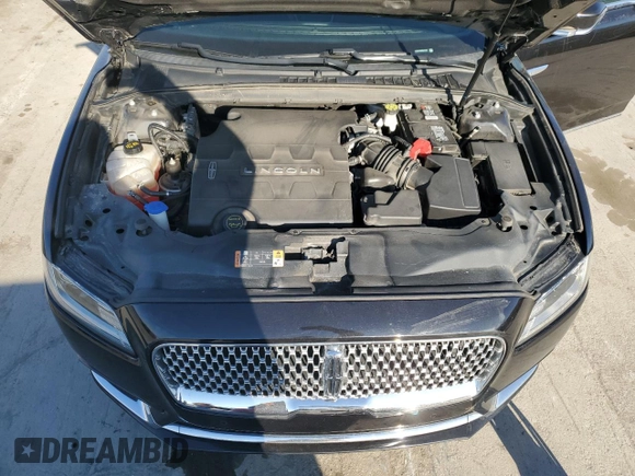 2019 Lincoln Continental Select with VIN 1LN6L9TK0K5601896, listed as a Copart auction lot 50709405 with 48,302 mi miles and Salvage Title. Bid and sale history available at carsss.com. Image 11.