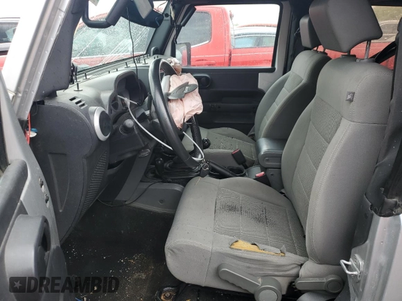 2008 Jeep Wrangler Sahara with VIN 1J4FA54148L561961, listed as a Copart auction lot 50770895 with 126,516 mi miles and Salvage title. Bid and sale history available at DreamBid. Image 7.