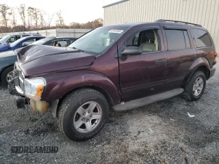 2005 Dodge Durango SLT z VIN 1D4HD48DX5F509039, wystawiony jako Copart lot #82547404 z przebiegiem 325 159 mil mil oraz Szkoda całkowita • Salvage title. Historia ofert i sprzedaży dostępna na DreamBid. Obrazek 1.