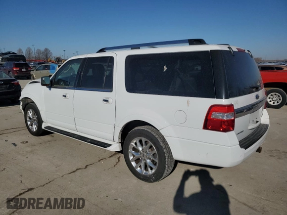 2017 Ford Expedition EL Limited with VIN 1FMJK1KT8HEA07915, listed as a Copart auction lot 48438235 with 147,301 mi miles and Salvage Title. Bid and sale history available at carsss.com. Image 2.