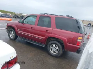 2002 Chevrolet Tahoe LS with VIN 1GNEK13T92J312155, listed as a IAAI auction lot 41580792 with 338,511 mi miles and . Bid and sale history available at DreamBid. Image 3.