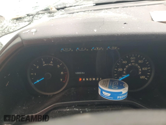 2016 Ford F-150 XLT with VIN 1FTEW1EF4GKE98094, listed as a Copart auction lot 52121985 with 125,000 mi miles and Salvage Title. Bid and sale history available at DreamBid. Image 9.