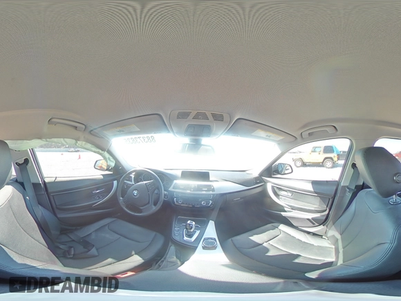 2016 BMW 3 Series 320i with VIN WBA8A9C50GK618538, listed as a Copart auction lot 88373835 with 0 mi miles and Salvage Title. Bid and sale history available at carsss.com. Image 12.