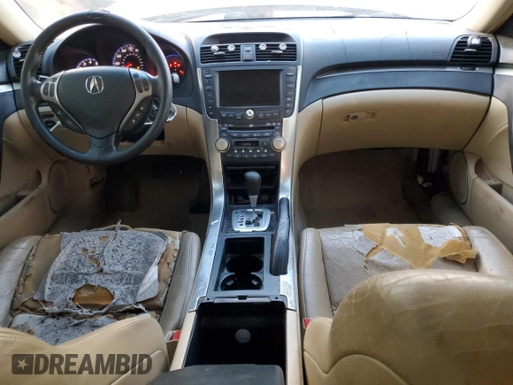 2007 Acura TL with VIN 19UUA66257A013696, listed as a Copart auction lot 49601615 with 278,003 mi miles and Salvage Title. Bid and sale history available at carsss.com. Image 8.