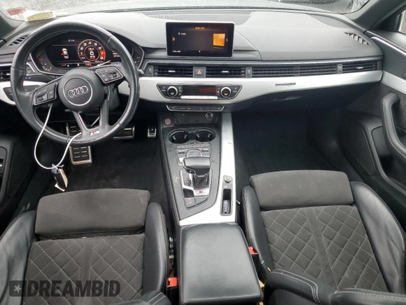 2019 Audi S4 Premium Plus with VIN WAUB4AF44KA118902, listed as a Copart auction lot 64625044 with 75,042 mi miles and Salvage Title. Bid and sale history available at carsss.com. Image 8.