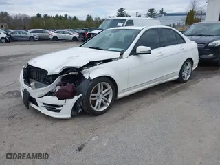 2013 Mercedes-Benz C-Class C 300 Sport with VIN WDDGF8AB3DR275946, listed as a IAAI auction lot 41857503 with 136,609 mi miles. Bid and sale history available at carsss.com. Image 17.