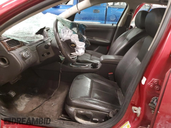 2014 Chevrolet Impala LTZ with VIN 2G1WC5E31E1140709, listed as a Copart auction lot 45813295 with Not Provided miles and Clean Title. Bid and sale history available at DreamBid. Image 7.