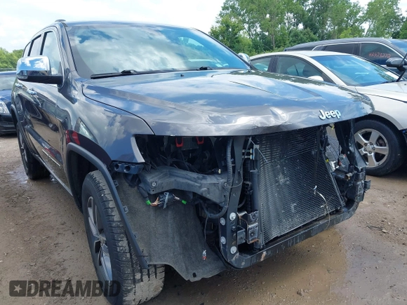 2017 Jeep Grand Cherokee Limited with VIN 1C4RJFBG4HC776952, listed as a IAAI auction lot 42607220 with 82,142 mi miles and . Bid and sale history available at DreamBid. Image 1.