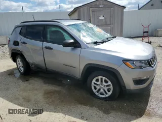 2017 Jeep Compass Sport с VIN 3C4NJDAB7HT656026, выставлен на аукционе Copart как лот 57790745 с пробегом Не указан миль и На запчасти • Non repairable. История ставок и продаж доступна на DreamBid. Изображение 4.