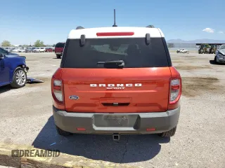 2023 Ford Bronco Sport Heritage с VIN 3FMCR9G68PRD81152, выставлен на аукционе Copart как лот 62551945 с пробегом 7 669 миль миль и Списание • Salvage title. История ставок и продаж доступна на DreamBid. Изображение 6.