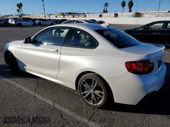 2016 BMW 2 Series M235i with VIN WBA1J7C51GV360518, listed as a Copart auction lot 37703904 with 91,791 mi miles. Bid and sale history available at carsss.com. Image 2.
