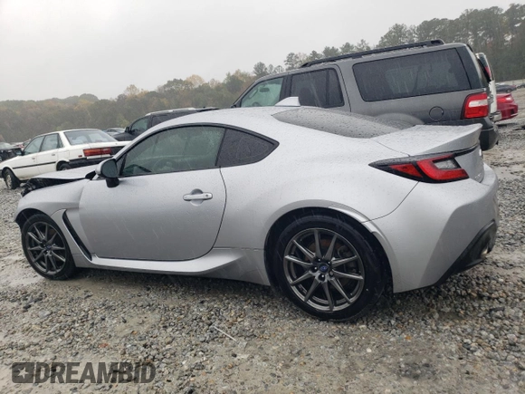 2022 Subaru BRZ Premium with VIN JF1ZDBB13N9702299, listed as a Copart auction lot 80570914 with 43,319 mi miles and Salvage Title. Bid and sale history available at carsss.com. Image 2.