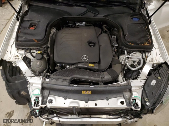 2021 Mercedes-Benz GLC with VIN W1N0G8EB5MV311395, listed as a Copart auction lot 51455575 with 25,270 mi miles and Salvage Title. Bid and sale history available at carsss.com. Image 11.
