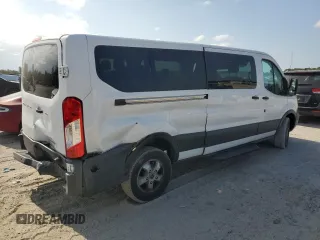 2017 Ford Transit XL with VIN 1FBZX2YM8HKA63177, listed as a Copart auction lot 54858195 with 123,403 mi miles and Salvage Title. Bid and sale history available at DreamBid. Image 3.