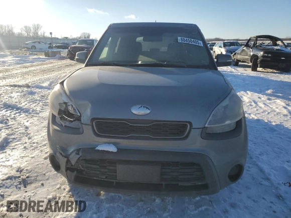 2013 Kia Soul + with VIN KNDJT2A68D7485849, listed as a Copart auction lot 88450405 with 0 mi miles and Salvage Title. Bid and sale history available at carsss.com. Image 5.