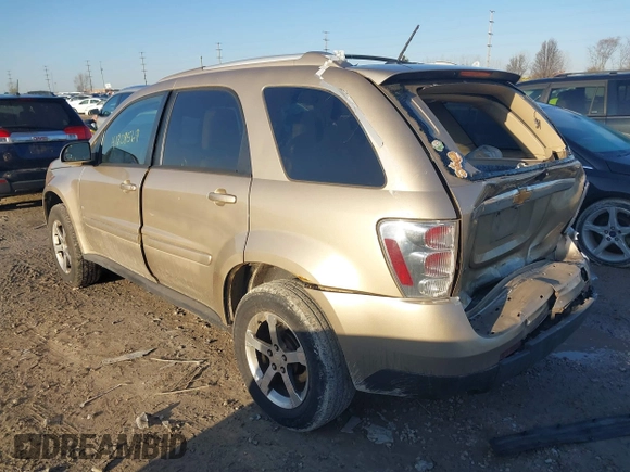 2007 Chevrolet Equinox LT with VIN 2CNDL63F576065483, listed as a IAAI auction lot 41808569 with 190,016 mi miles. Bid and sale history available at carsss.com. Image 3.