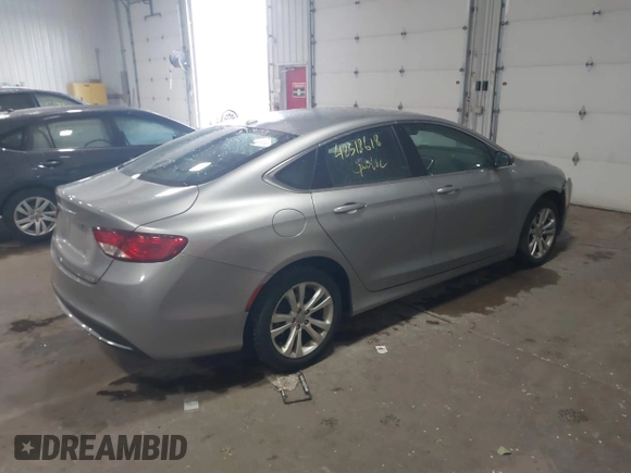 2015 Chrysler 200 Limited with VIN 1C3CCCAB4FN719970, listed as a IAAI auction lot 42318618 with 117,679 mi miles and . Bid and sale history available at DreamBid. Image 4.