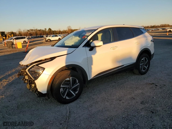 2024 Kia Sportage Hybrid LX with VIN KNDPUCDGXR7127130, listed as a Copart auction lot 41524685 with 12,591 mi miles and Salvage Title. Bid and sale history available at carsss.com. Image 1.