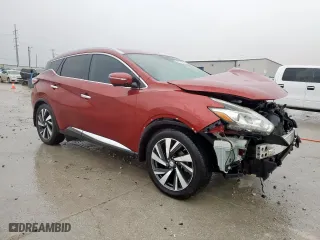 2015 Nissan Murano SL with VIN 5N1AZ2MG1FN277423, listed as a Copart auction lot 51382925 with 73,919 mi miles and Salvage Title. Bid and sale history available at carsss.com. Image 4.