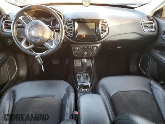 2020 Jeep Compass Latitude with VIN 3C4NJCBB7LT257392, listed as a Copart auction lot 47266465 with 68,883 mi miles and Salvage Title. Bid and sale history available at carsss.com. Image 8.