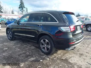 2017 Mercedes-Benz GLC with VIN WDC0G4KB9HF154999, listed as a IAAI auction lot 41538262 with 1 mi miles. Bid and sale history available at carsss.com. Image 3.