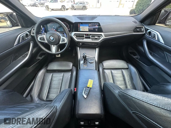 2021 BMW 4 Series 430i with VIN WBA53AP06MCF42734, listed as a Copart auction lot 55819075 with 121,670 mi miles and Clean Title. Bid and sale history available at DreamBid. Image 9.