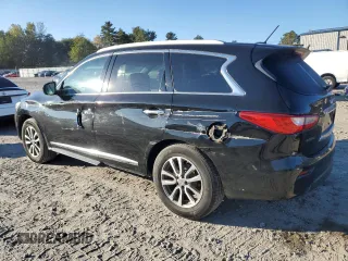 2013 Infiniti JX35 with VIN 5N1AL0MM5DC321802, listed as a Copart auction lot 76448834 with 169,516 mi miles and Clean Title. Bid and sale history available at carsss.com. Image 2.
