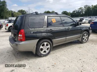 2003 Subaru Forester XS with VIN JF1SG65683H708738, listed as a Copart auction lot 74134674 with 0 mi miles and Salvage Title. Bid and sale history available at carsss.com. Image 3.