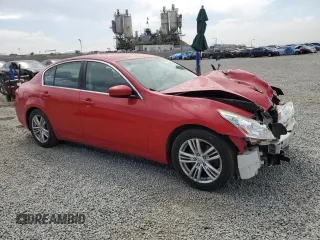 2013 Infiniti G37 Journey with VIN JN1CV6AP1DM301973, listed as a Copart auction lot 53088845 with 182,522 mi miles and Salvage Title. Bid and sale history available at DreamBid. Image 4.
