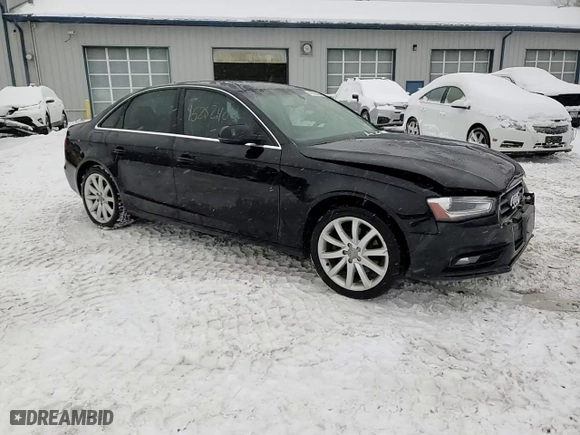 2013 Audi A4 2.0T Premium Plus with VIN WAUHFAFL0DA124436, listed as a Copart auction lot 45282405 with 85,503 mi miles and Salvage Title. Bid and sale history available at carsss.com. Image 13.