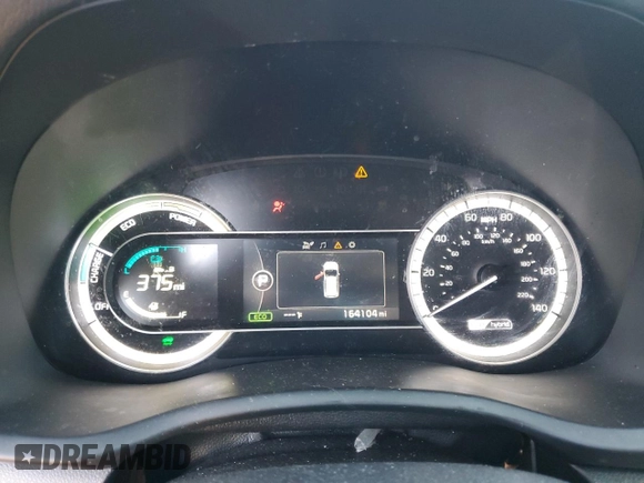 2017 Kia Niro EX with VIN KNDCC3LCXH5047255, listed as a Copart auction lot 88517085 with 164,104 mi miles and Salvage Title. Bid and sale history available at carsss.com. Image 9.