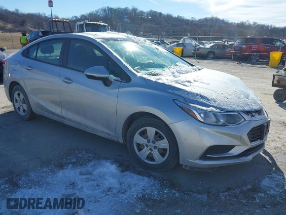 2018 Chevrolet Cruze LS with VIN 1G1BC5SM9J7129241, listed as a IAAI auction lot 41589811 with 66,721 mi miles and . Bid and sale history available at DreamBid. Image 1.