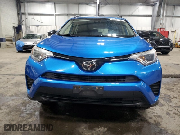 2017 Toyota RAV4 LE with VIN JTMBFREV8HJ141257, listed as a Copart auction lot 54527785 with 125,423 mi miles and Salvage Title. Bid and sale history available at DreamBid. Image 5.