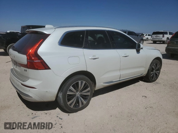 2022 Volvo XC60 Inscription with VIN YV4L12DL4N1041076, listed as a Copart auction lot 47240735 with 47,907 mi miles and Salvage Title. Bid and sale history available at carsss.com. Image 3.